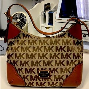 Michael Kors monogram shoulder bag